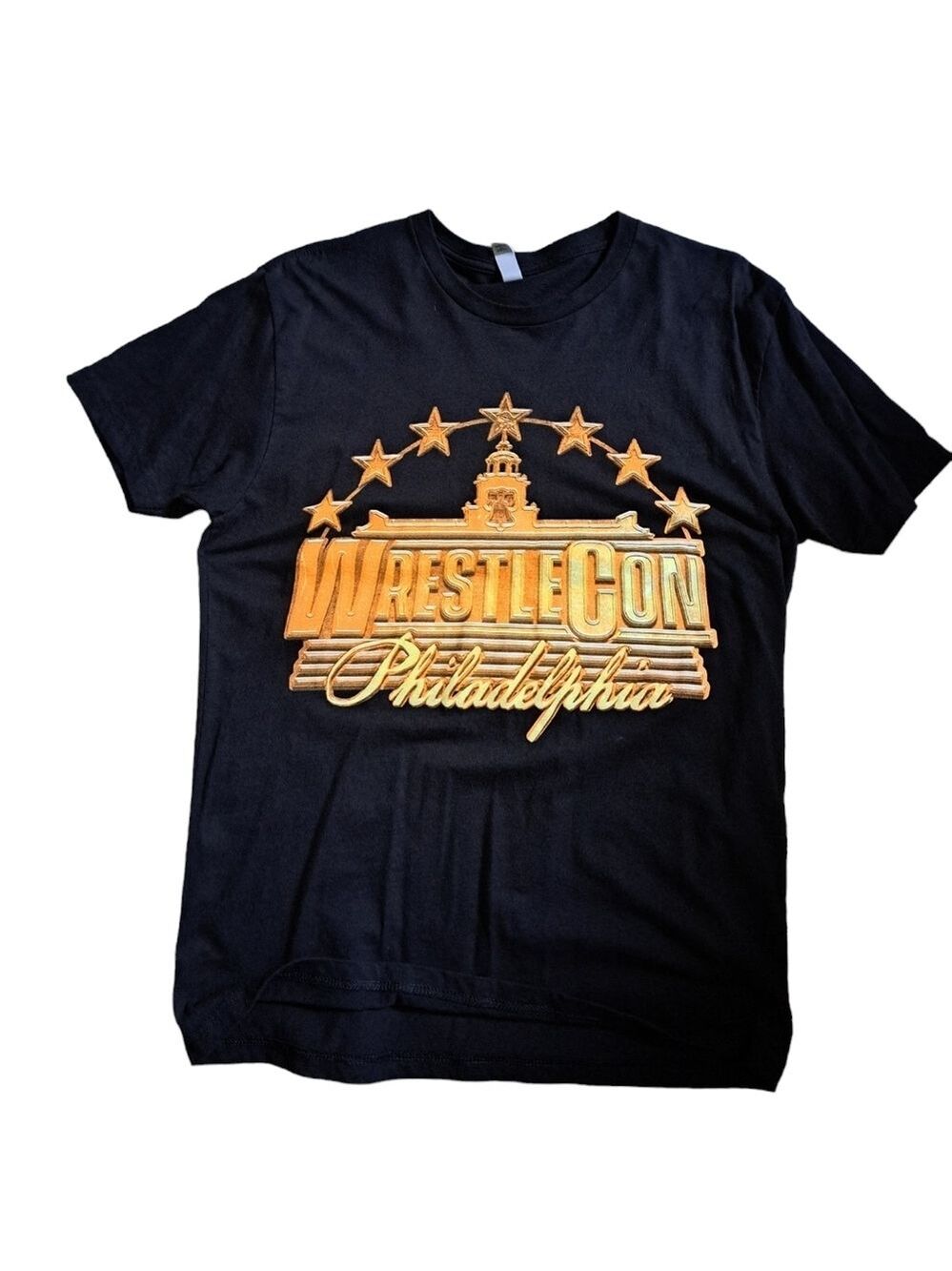 WRESTLECON PHILADELPHIA short sleeve tshirt cotton TEE mens size LG